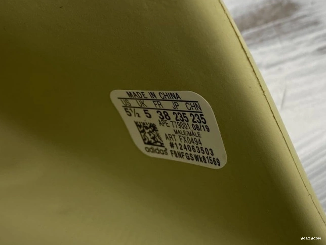 Slides Yeezy 'Resin' Adidas FX0494 1019